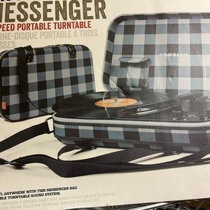 Crowley message portable record player